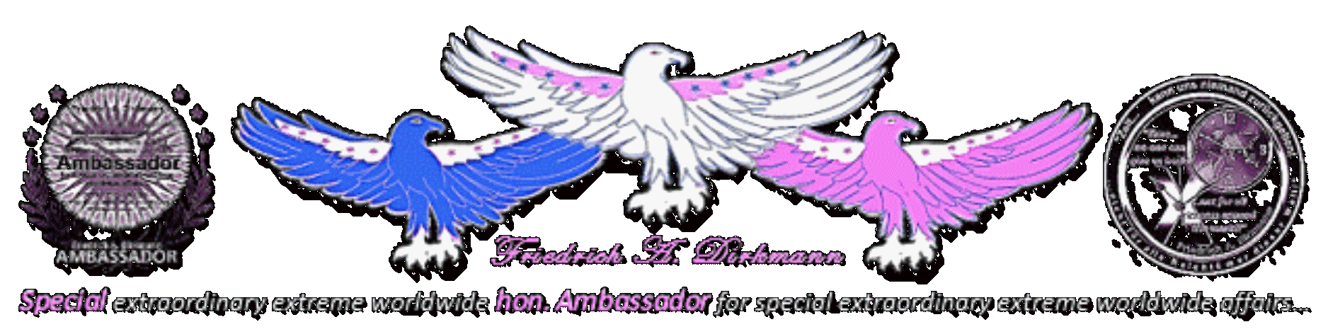 hon. Ambassador Friedrich A. Dirkmann Logo invert01